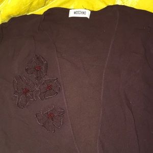 Deep Plum Moschino dress